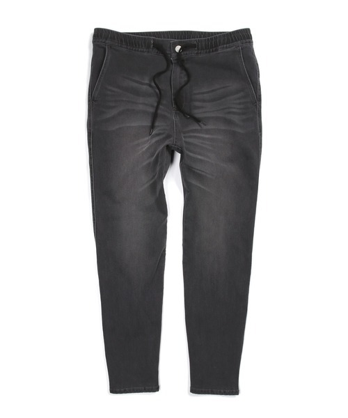 ◆The DUFFER of St.GEORGE スーパーストレッチ スキニーイージーデニム ブラック M ダファーオブセントジョージ デニム ゴルフ◆_画像4