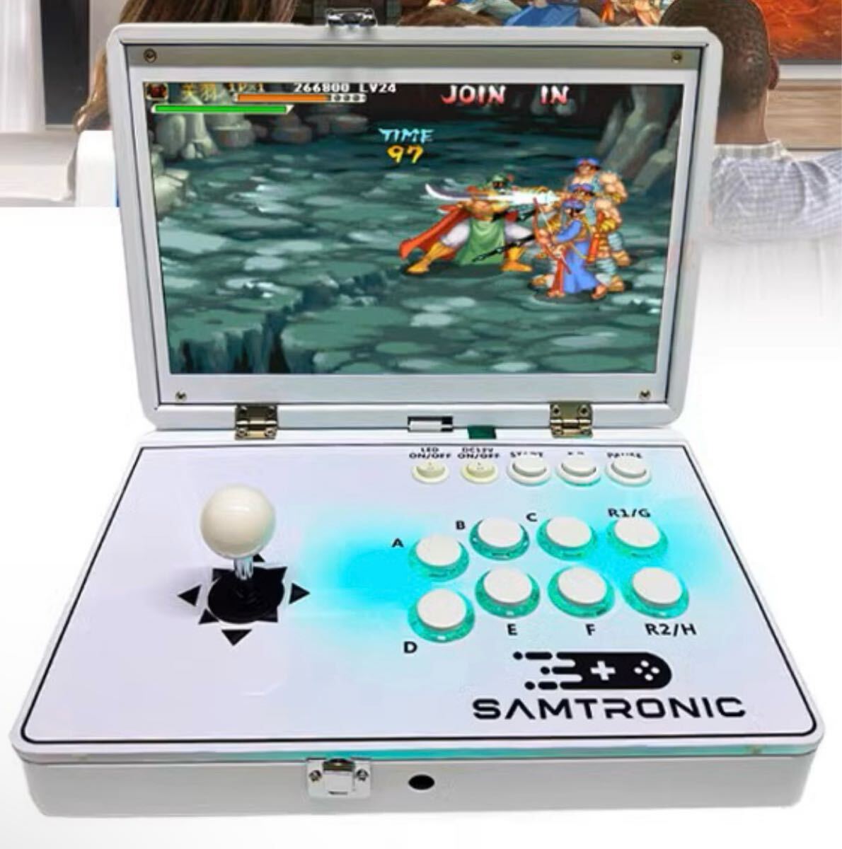 パンドラボックス　アーケードボックス　折りたたみ式　8200in 10インチ Amazon.co.jp: 国内発送 日本語版 10インチ ミニアーケード