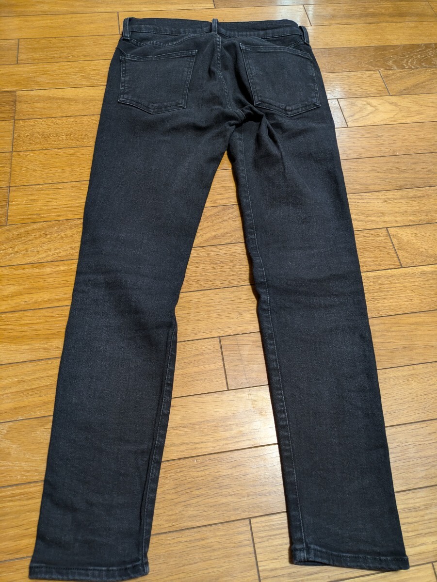 AZUL アズール　ダメージ加工スキニーデニムパンツ　ストレッチ　Mサイズ　ブラック　黒