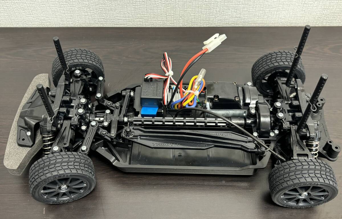 #4816[ радиоконтроллер ][SUBARU BRZ(ZD8)TT-02 CHASSIS]4WD Tamiya модель TAMIYA 1/10RC Subaru [ б/у ]