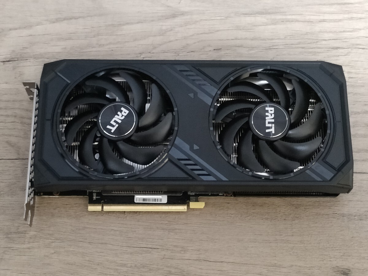 NVIDIA Palit GeForce RTX4070 12GB DUAL 【グラフィックボード】