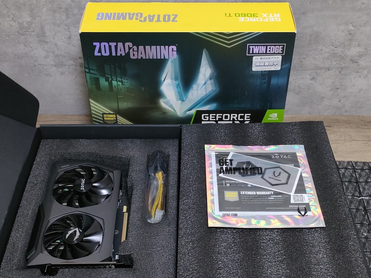NVIDIA ZOTAC GAMING GeForce RTX3060Ti 8GB TWIN EDGE [ графическая плата ]