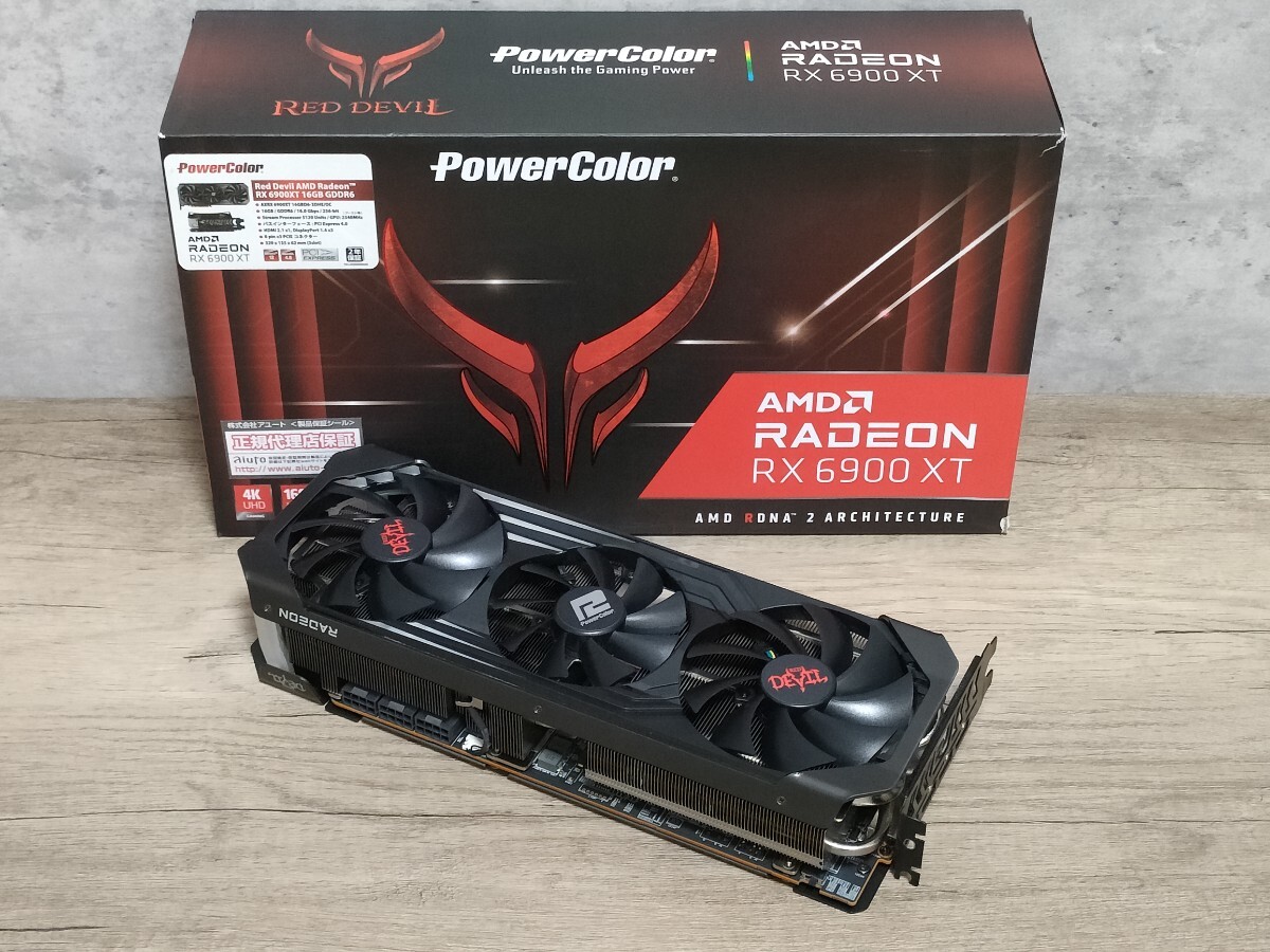 AMD PowerColor Radeon RX6900XT 16GB AXRX RED DEVIL OC 【グラフィックボード】
