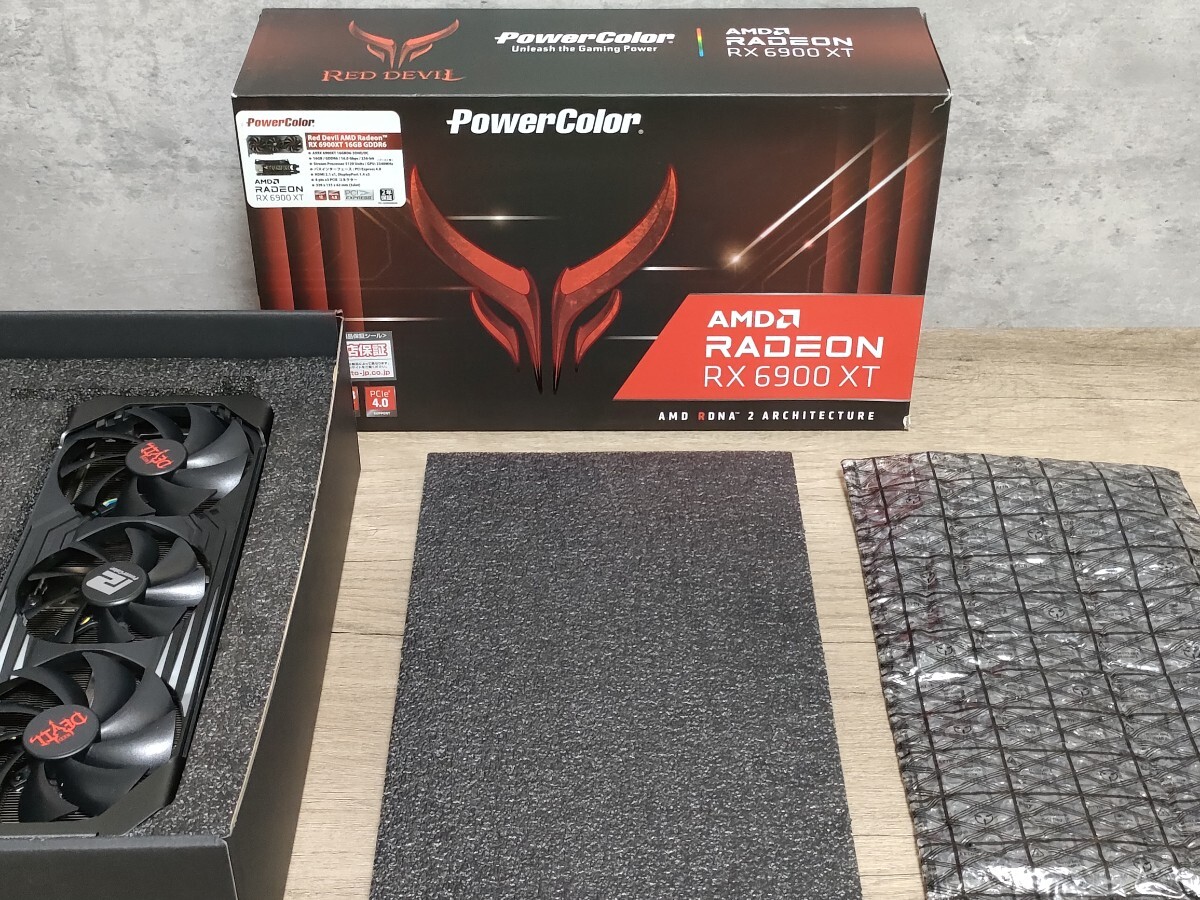 AMD PowerColor Radeon RX6900XT 16GB AXRX RED DEVIL OC 【グラフィックボード】