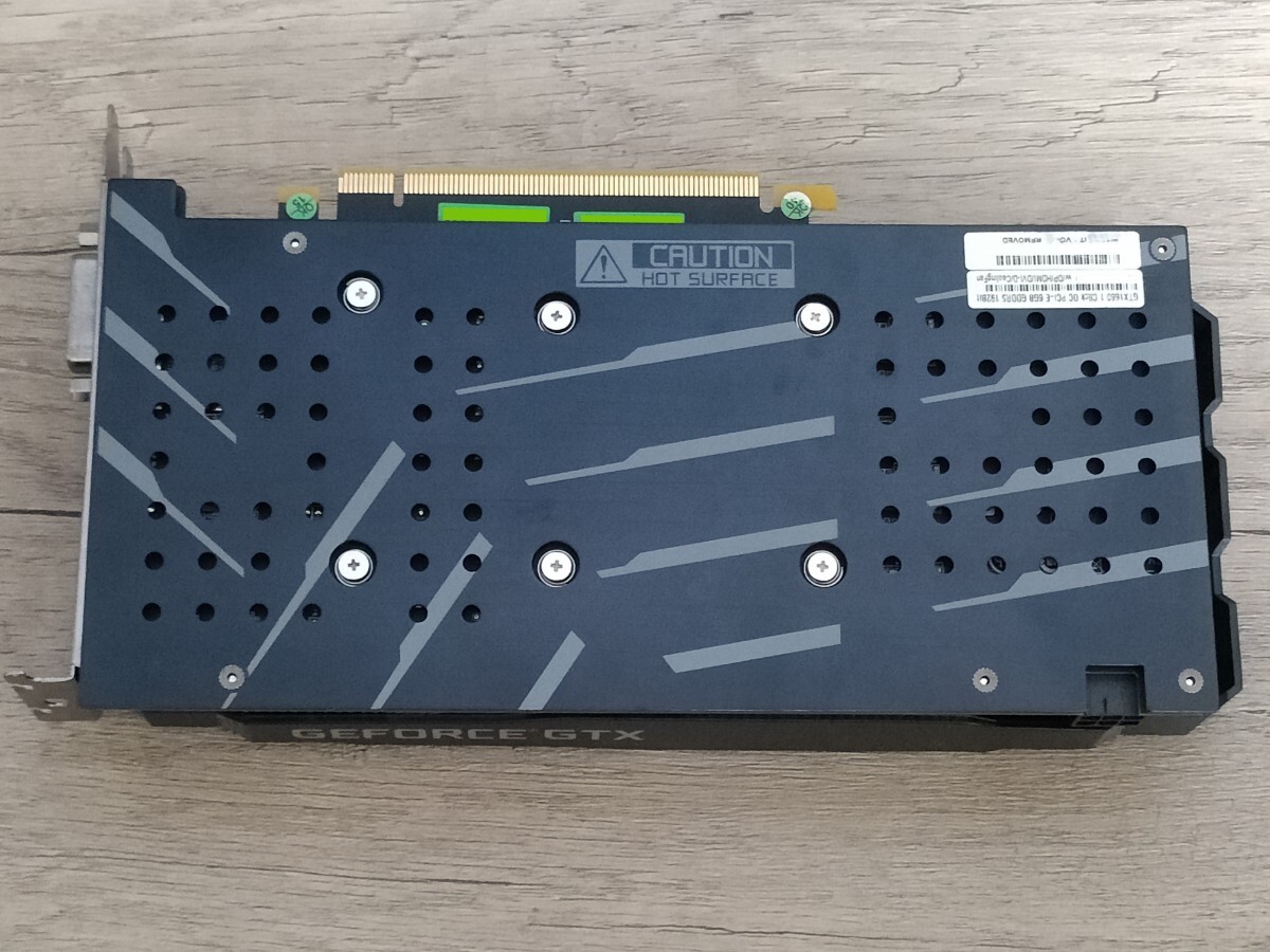NVIDIA 玄人志向 GeForce GTX1660 6GB GALAKURO GAMING OC 【グラフィックボード】