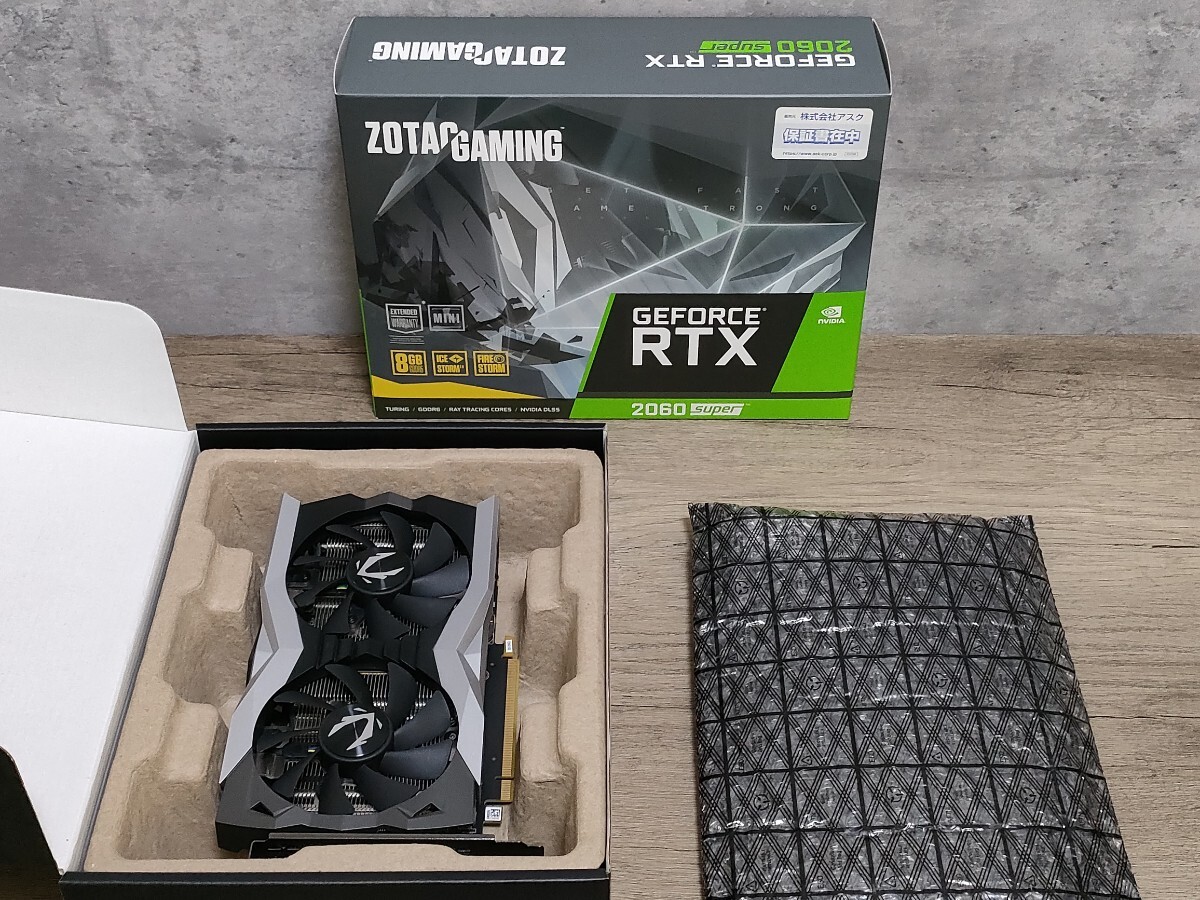 NVIDIA ZOTAC GAMING RTX2060Super 8GB MINI 【グラフィックボード】