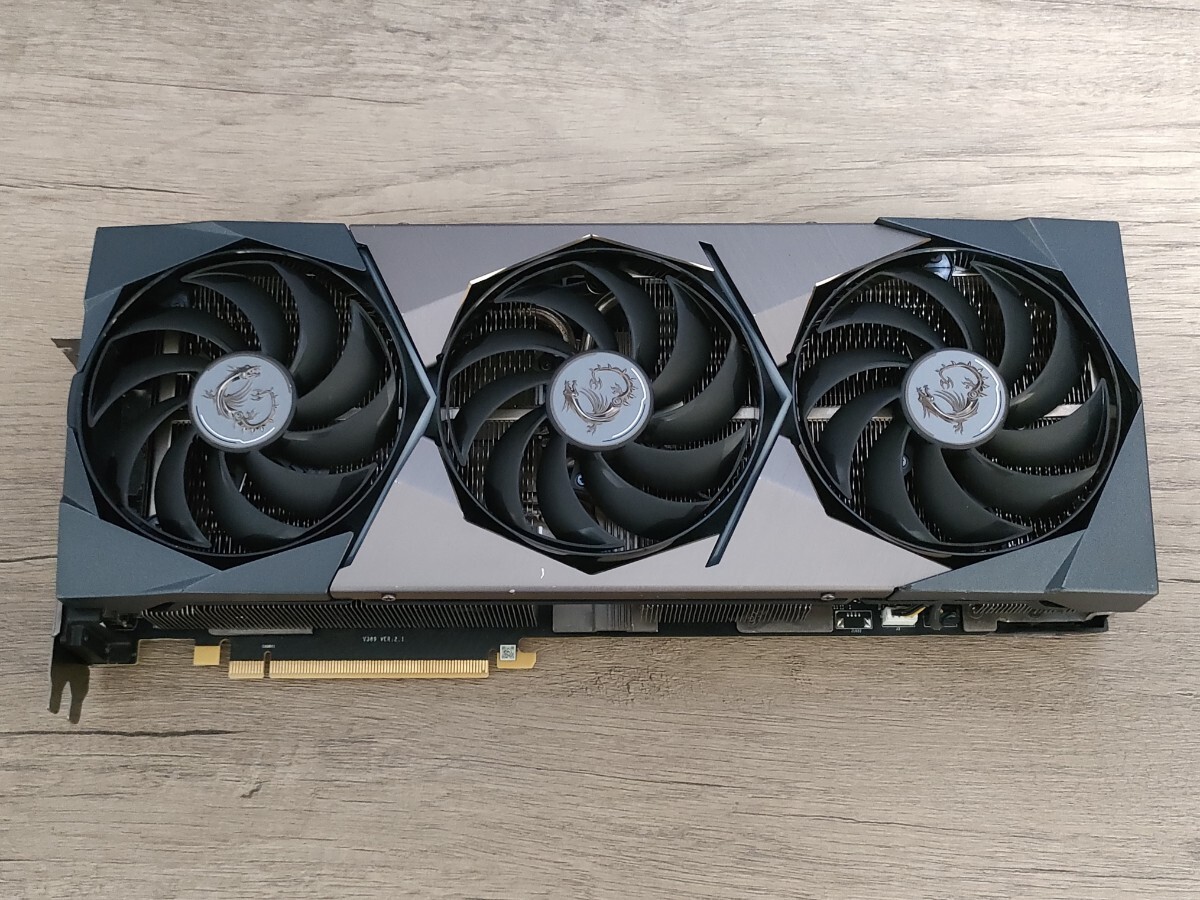 NVIDIA MSI GeForce RTX3080Ti 12GB SUPRIM X 【グラフィックボード】