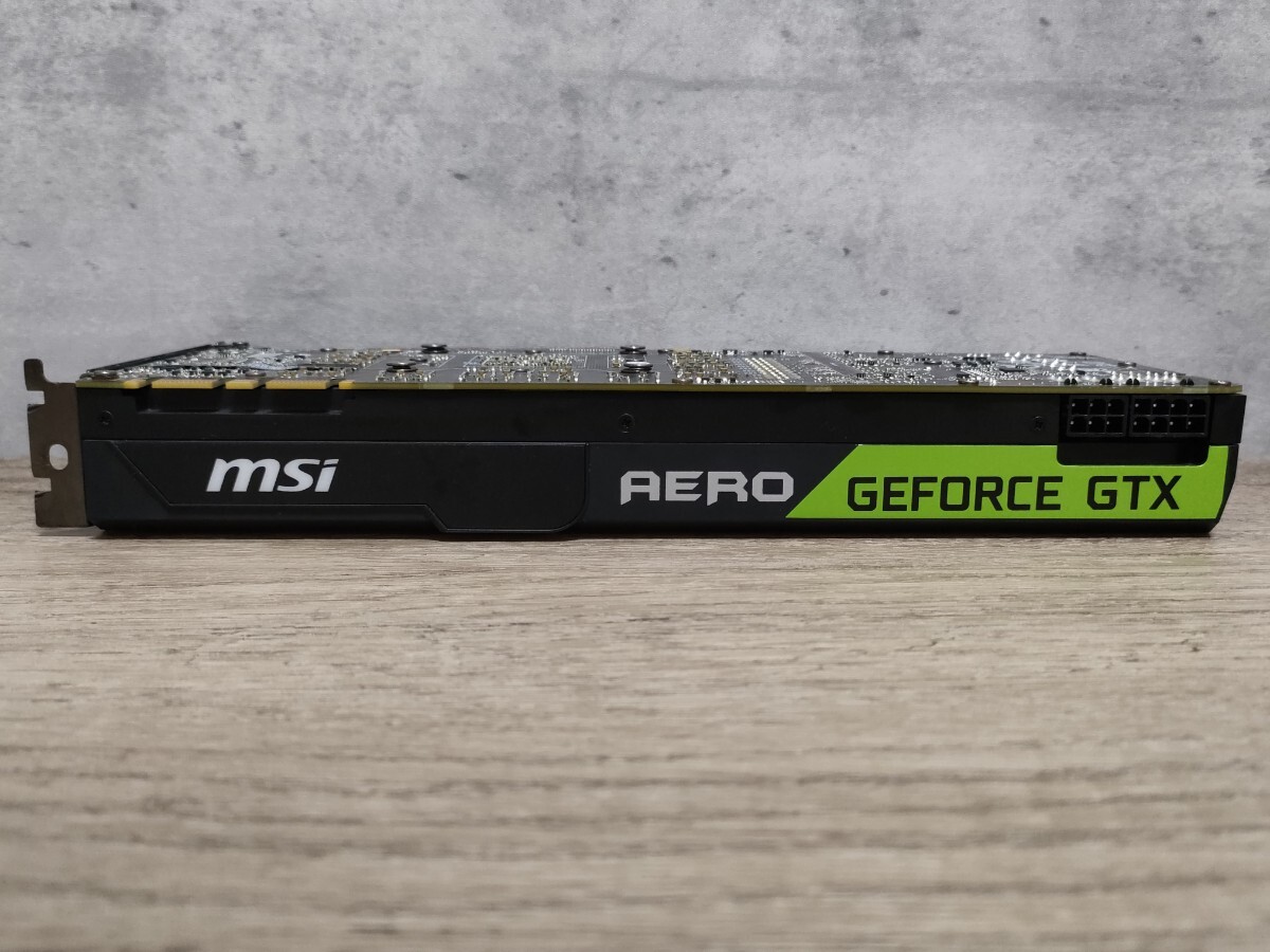 NVIDIA MSI GeForce GTX1080Ti 11GB AERO OC 【グラフィックボード】