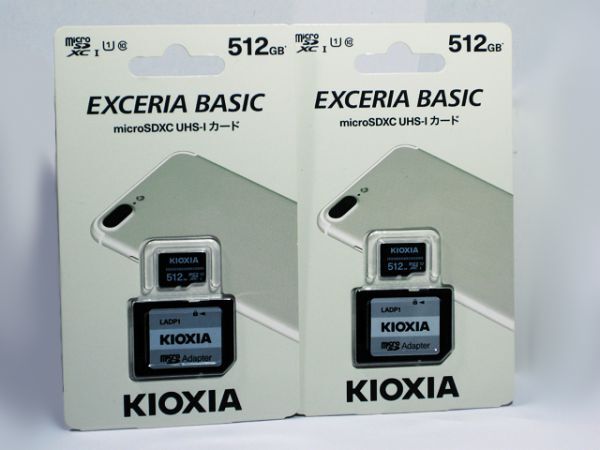 ■　キオクシア　microSDXCメモリーカード　EXCERIA　BASIC　512GB?。裁顶互氓取?KMSDER45N512G)