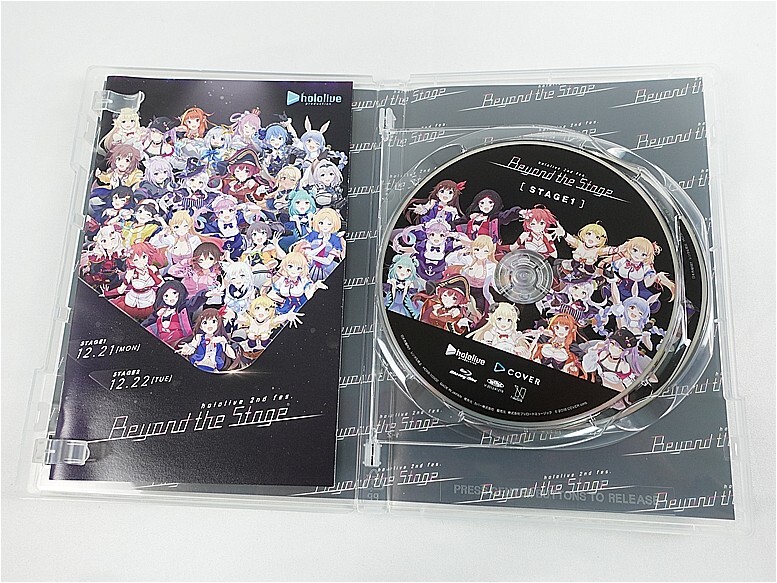 hololive 2nd fes. Beyond the Stage live Blu-ray тент Live _B486