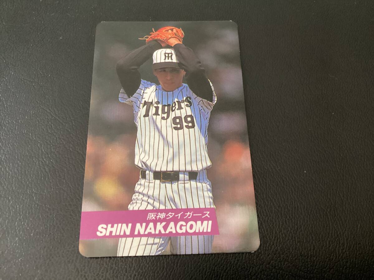 良品　カルビー92年　中込（坂神）No.164　プロ野球カード