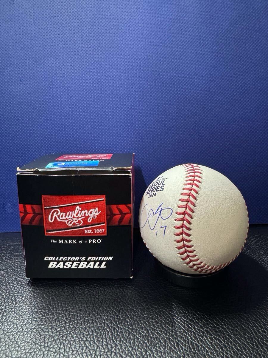 大谷翔平 山本由伸 佐々木朗希 ドジャース3選手 直筆サイン