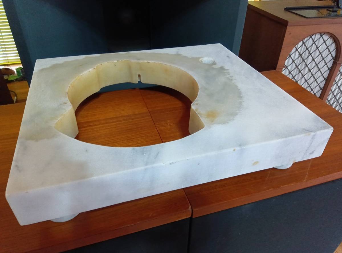 # Homemade / plinth for DP-3000,DP-75,DP-80 # мрамор шкаф W:508mm,D:448mm,H:108mm,Weight:27kg