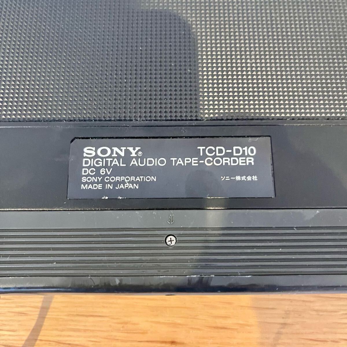 SONY TCD-D10 DAT 通電OK