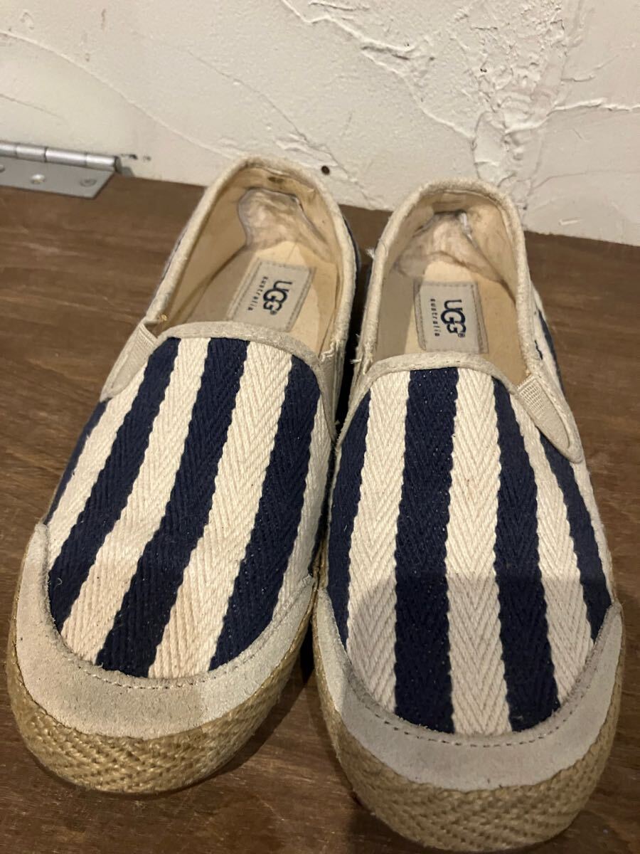 UGG Australia エスパドリーユ　23cm スリッポン シューズ スニーカー_画像2