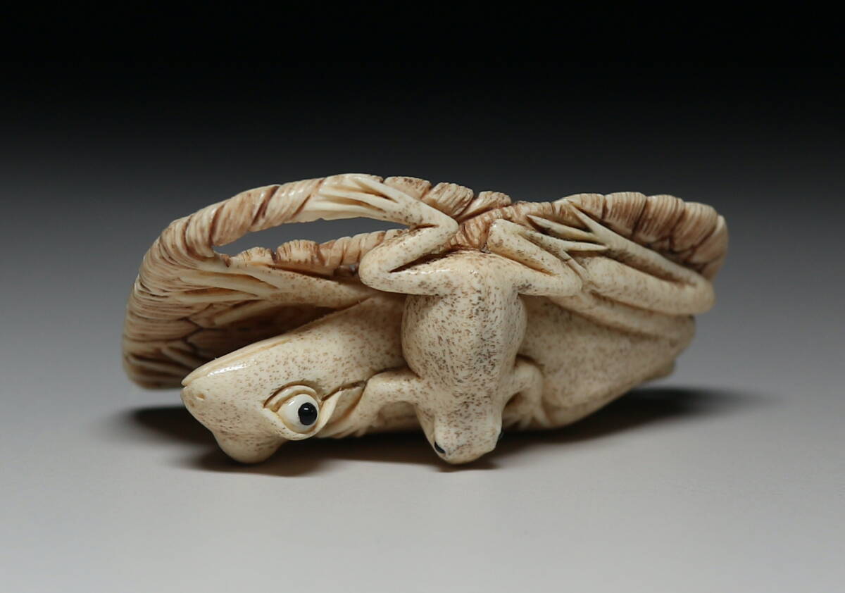 [ сердце ]k420 мамонт netsuke zori ..