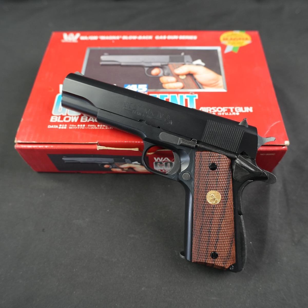 WESTERN ARMS WA コルト MK4 シリーズ 70 ガスガン ウッドグリップ #S-20429