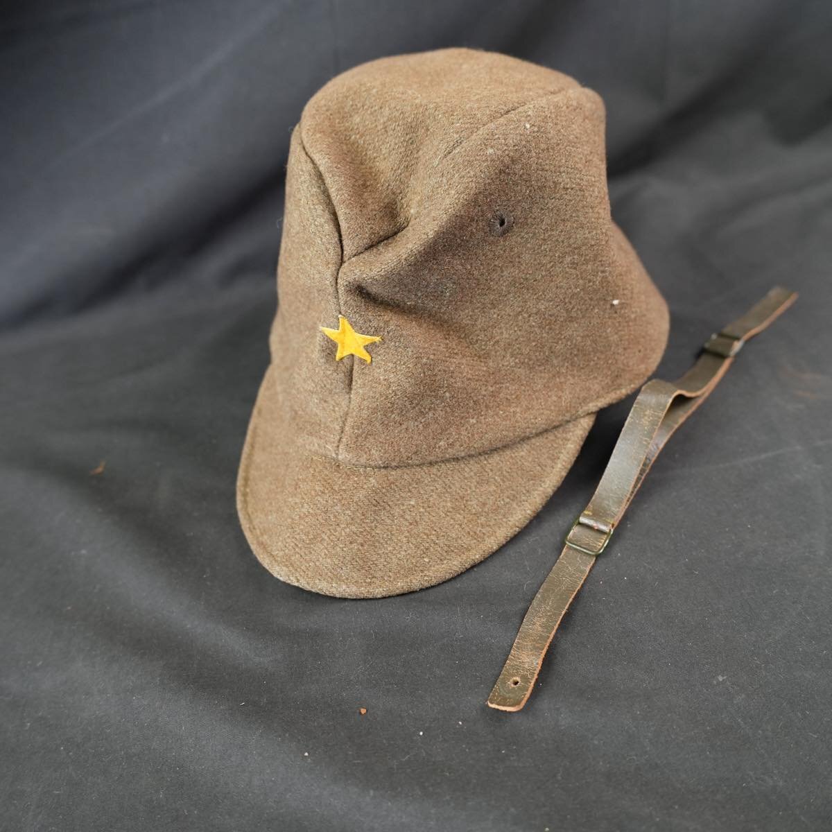 40s 大日本帝国陸軍省 日本陸軍 略帽 国民帽 日本兵 帽子 戦時中