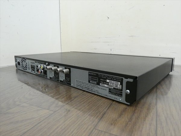 2TB☆15年☆ソニー/SONY☆HDD/BDレコーダー☆BDZ-ET2200☆リモコン付☆3番組同時録畫/3D対応機(jī) 管CX32443