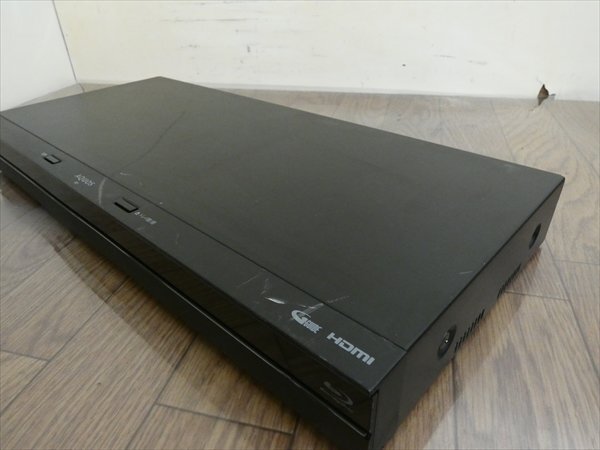 1TB☆17年☆シャープ/SHARP/AQUOS☆HDD/BDレコーダー☆BD-NW1100☆リモコン付☆2番組同時録畫☆3D対応機 管SA8047