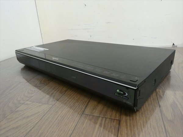1TB☆12年☆シャープ/SHARP/AQUOS☆HDD/BDレコーダー☆BD-W1100☆リモコン付☆2番組同時録畫☆3D対応機 管SA8053