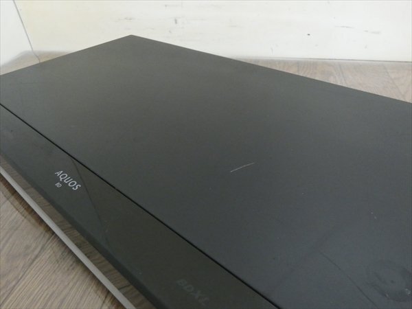 500GB☆16年☆シャープ/SHARP/AQUOS☆HDD/BDレコーダー☆BD-W580☆リモコン付☆2番組同時録畫☆3D対応機 管SA8057