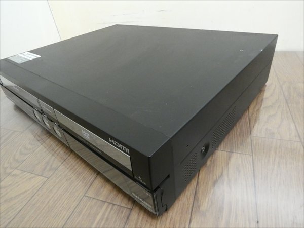 シャープ/SHARP☆HDD/DVDレコーダー/VHS☆DV-ACV52☆リモコン付 管CX32519