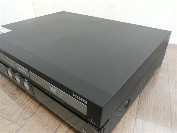 シャープ/SHARP☆HDD/DVDレコーダー/VHS☆DV-ACV52☆リモコン付 管CX32554