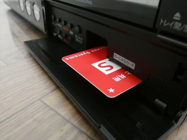 シャープ/SHARP☆HDD/DVDレコーダー/VHS☆DV-ACV52☆リモコン付 管CX32554