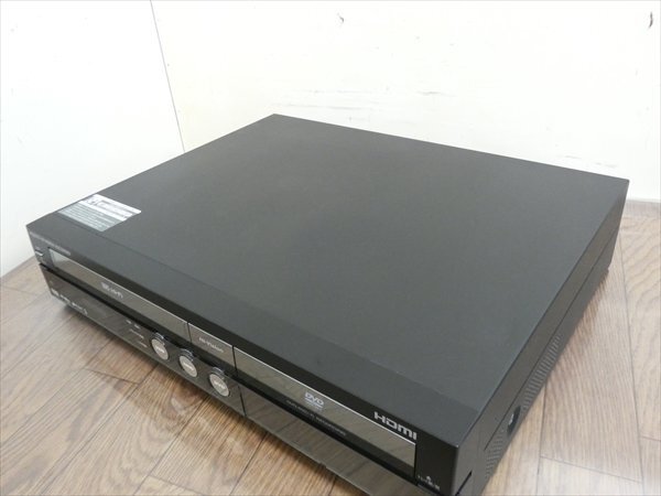 シャープ/SHARP☆HDD/DVDレコーダー/VHS☆DV-ACV52☆リモコン付 管CX32554