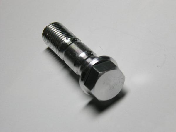 アルミバンジョーボルト ダブルタイプ １，２５ｍｍ 銀色 ホンダ