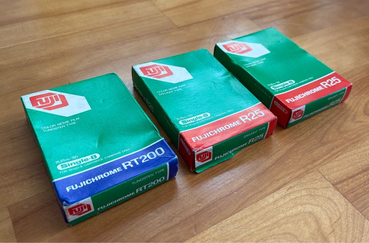 富士フイルム - 8mmカメラ用フィルム　Fujifilm R25N・RT200N 6本パック 富士フイルム - 8mmカメラ用フィルム Fujifilm R25N・RT200N 6本