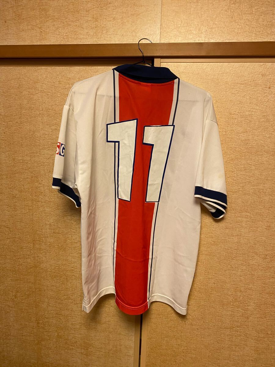 1997-98　PSG　パリサンジェルマン　完売品　アウェイ　半袖　ユニフォーム　ナイキ　フランス