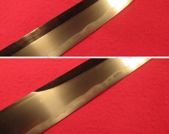 ★★脇差寸伸び短刀?大坂月山貞吉門（剣龍子貞晴造?慶應(yīng)元歳五月）研ぎ済★★