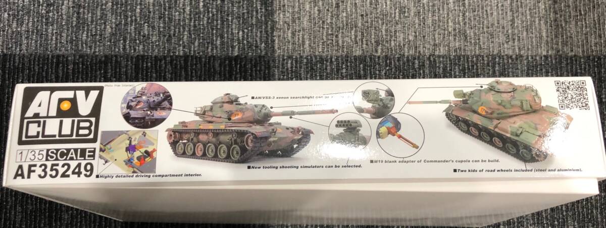  не собран AFV CLUB 1/35 M60A3 TTS PATTON MAIN BATTLE TANK накладка n экстремально дешево 99 иен старт 