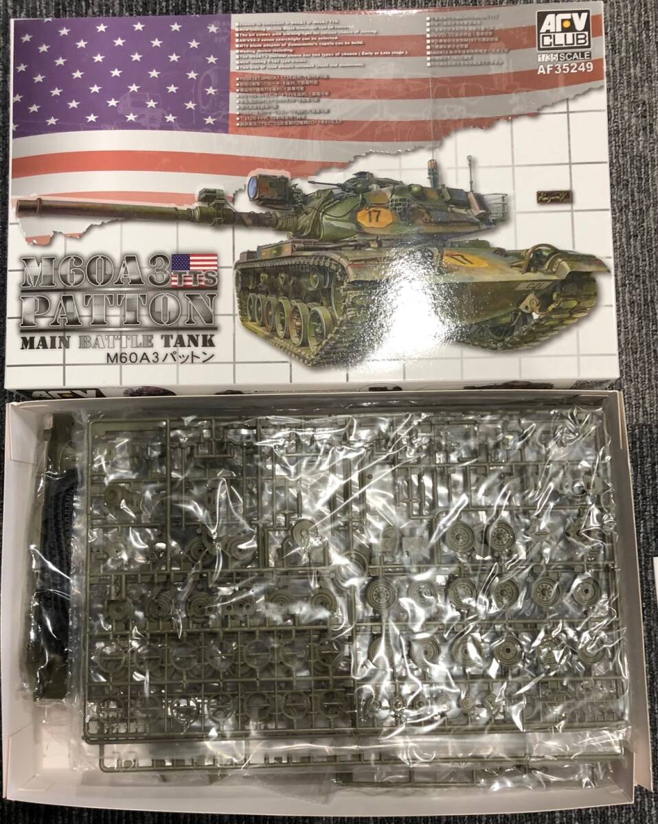  не собран AFV CLUB 1/35 M60A3 TTS PATTON MAIN BATTLE TANK накладка n экстремально дешево 99 иен старт 