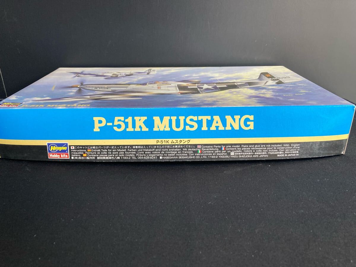(B) [B-7571/2]Hasegawa 1/48 P-51K Mustang пластиковая модель не собран 