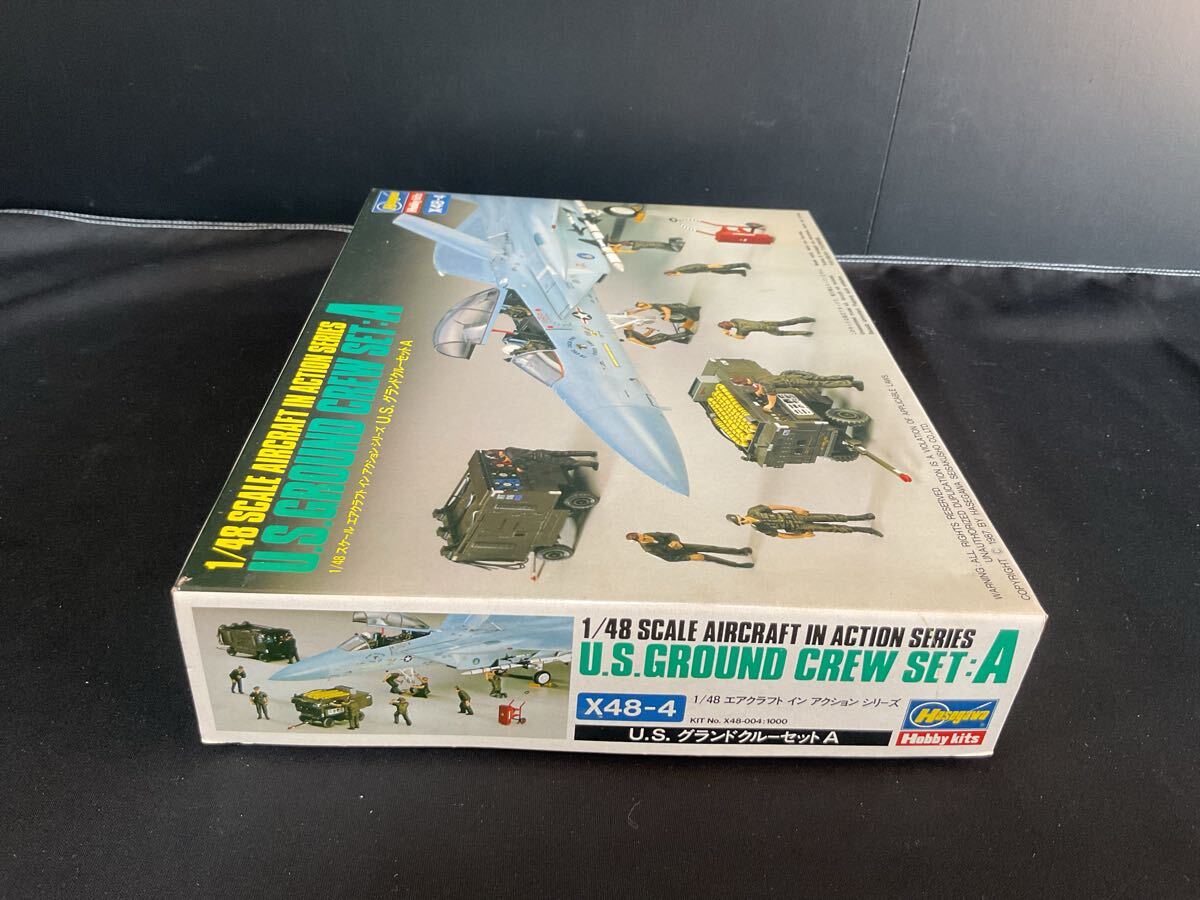 ( рисовое поле )[B-748]Hasegawa 1/48 U.S. GROUND CREW SET A пластиковая модель не собран 