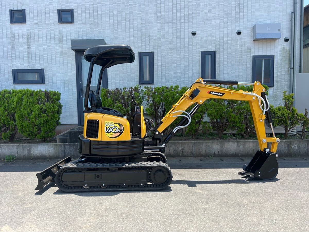 YANMAR ヤンマー　ミニユンボ　油圧ショベル VIO20 1788h / 倍速,配管付き/動作確認(rèn)済み/橫旋回/下取り可能！