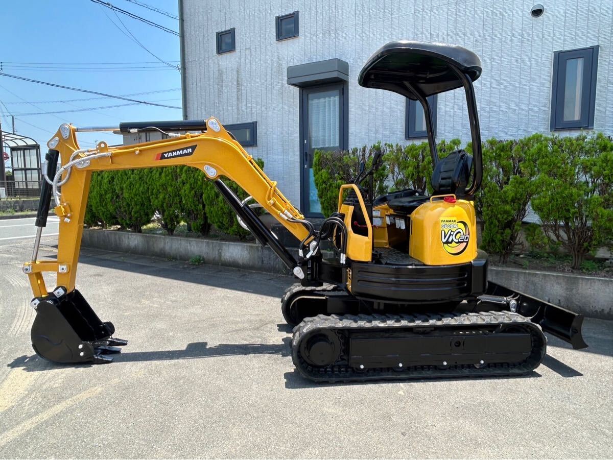 YANMAR ヤンマー　ミニユンボ　油圧ショベル VIO20 1788h / 倍速,配管付き/動作確認(rèn)済み/橫旋回/下取り可能！