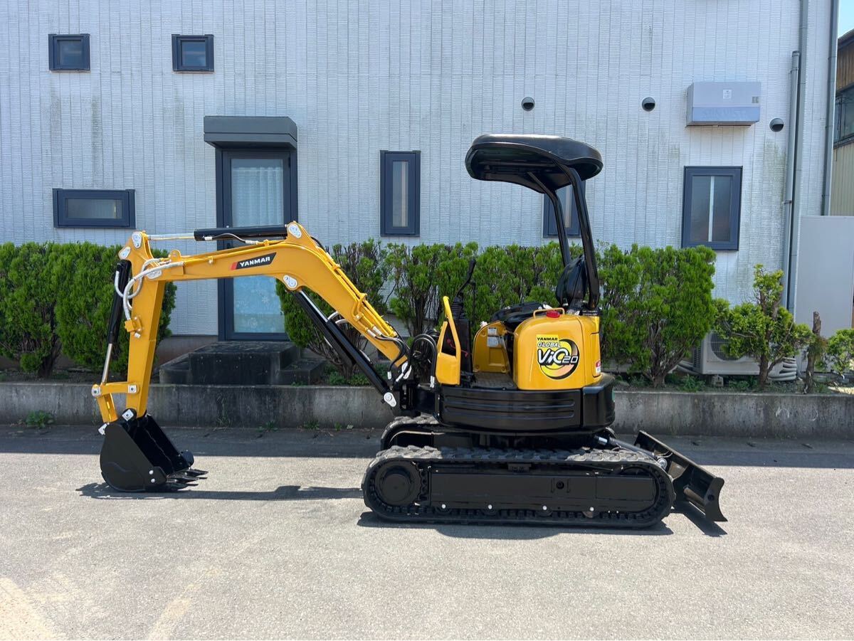 YANMAR ヤンマー　ミニユンボ　油圧ショベル VIO20 1788h / 倍速,配管付き/動作確認(rèn)済み/橫旋回/下取り可能！