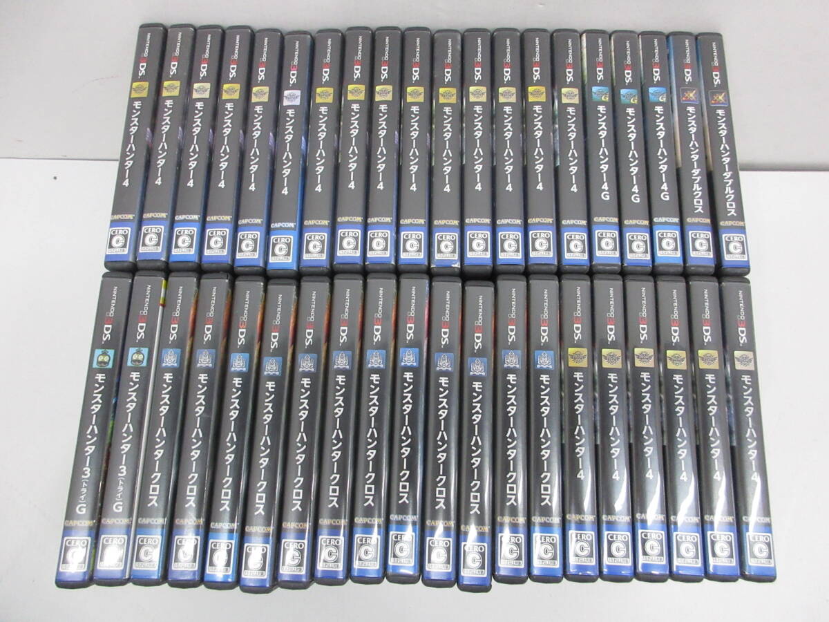 n87044-ty Junk *3DS soft 40 шт. комплект Monstar Hunter серии [038-250615]