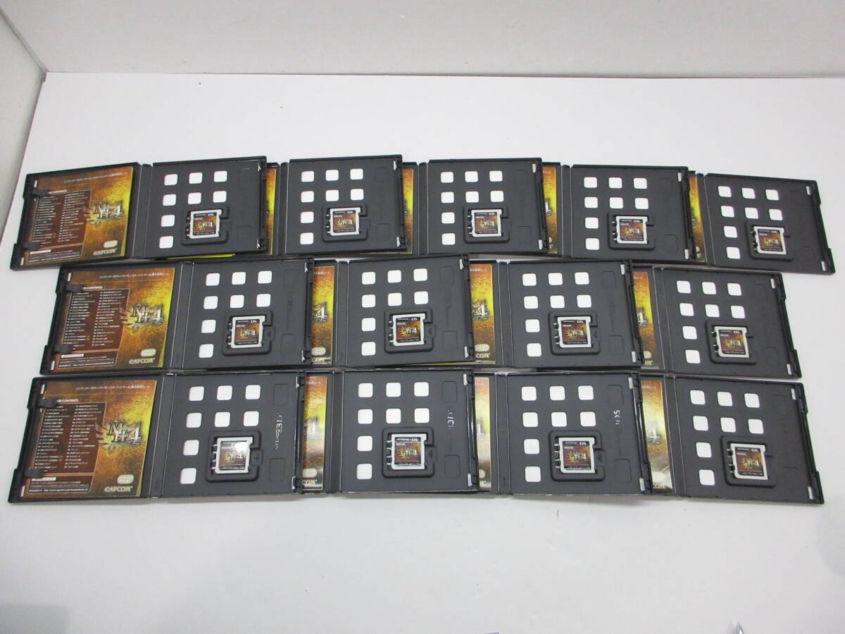 n87044-ty Junk *3DS soft 40 шт. комплект Monstar Hunter серии [038-250615]