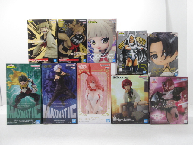n86954-ty 未開封◎10個セット フィギュア Qposket MAXIMATIC