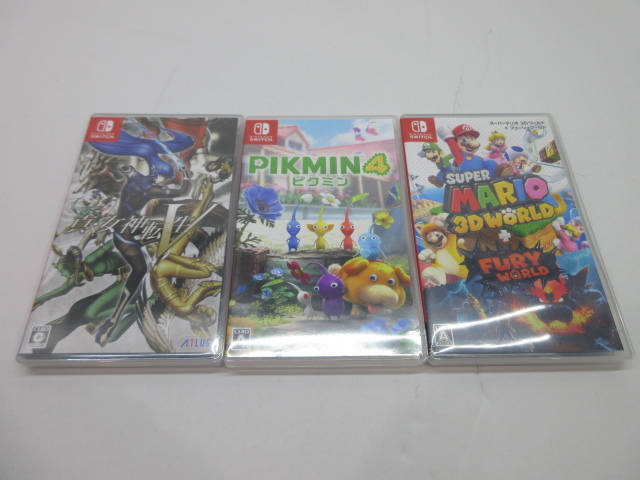 ☆任天堂スイッチ 人気ソフトセット 3本☆ 未使用品 マリオ