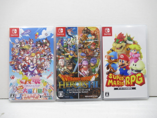 k32673-ty [送料650円] 中古○スイッチソフト 3本セット