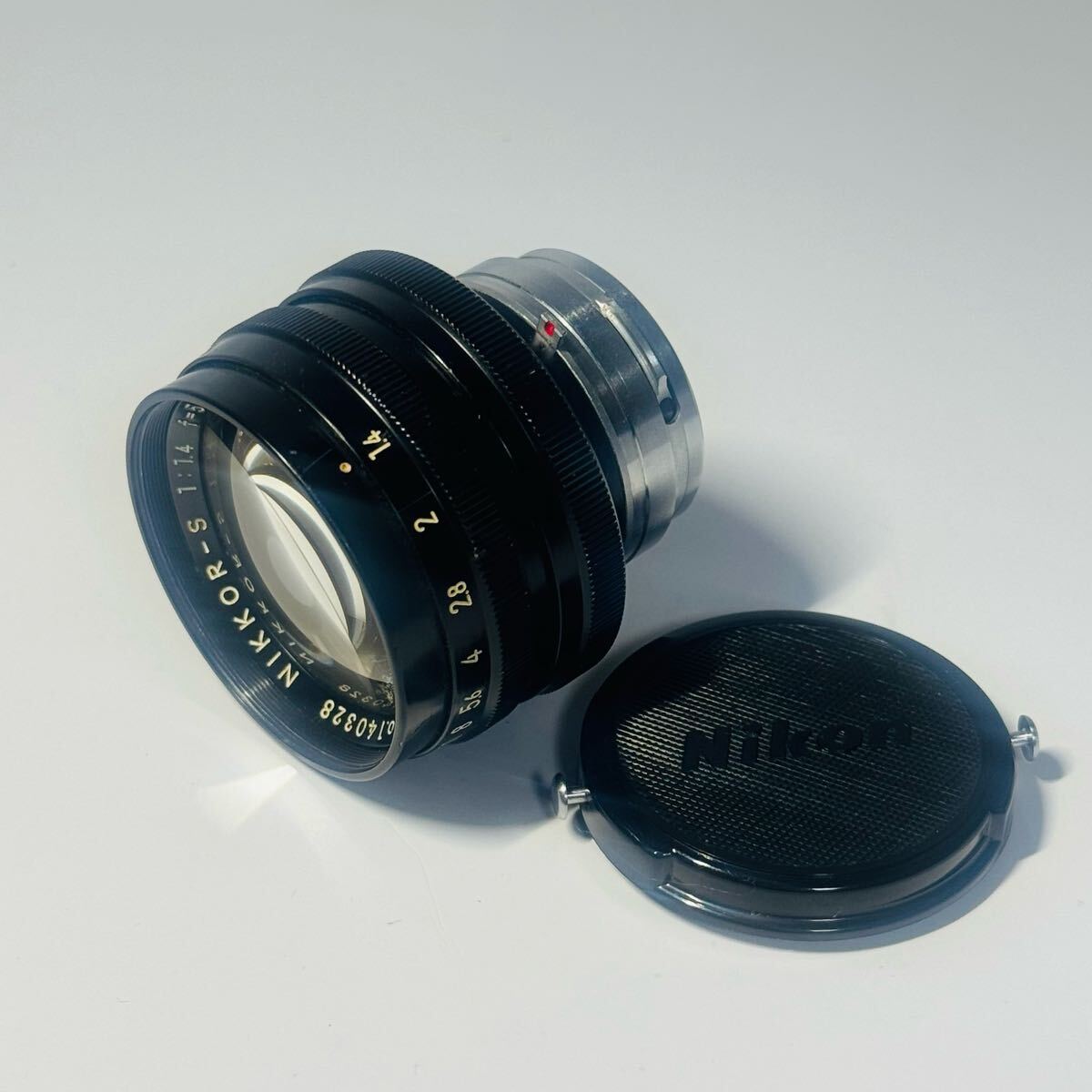 320★ Nikon NIKKOR-S 50mm F1.4 Sマウント オリンピック ニコン レンジファインダー カメラレンズ 