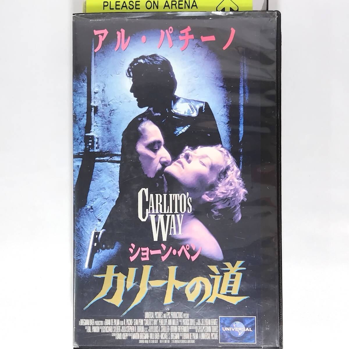 送料無料☆　カリートの道　/　シー・オブ・ラブ　VHS 2巻セット　日本語字幕版　レンタル落ち　アル・パチーノ　映画　ビデオ