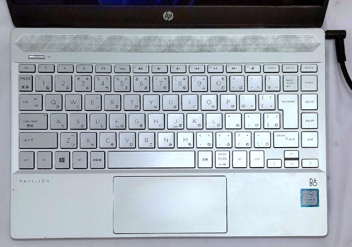 MF2205C【第8世代 i5/破損あり ジャンク】 HP Pavilion Laptop 13-an0xxx CPU:Core i5-8265U@1.60GHz SSD:256GB メモリ:8GB N
