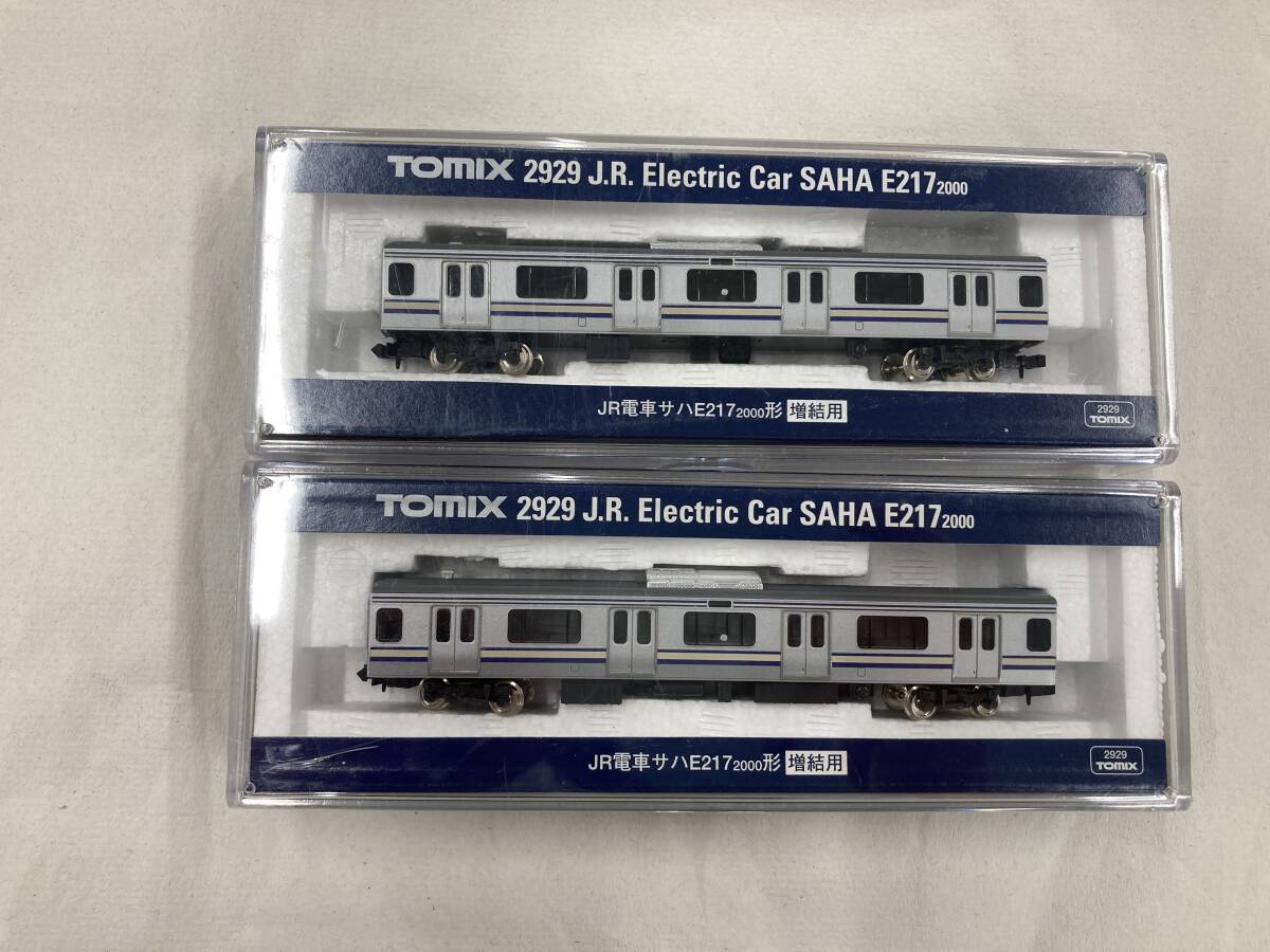 2929 JR電車 サハE217 2000形(増結用)x3両セット cコンパクト TOMIX トミックス 2929 JR電車 サハE217 2000形